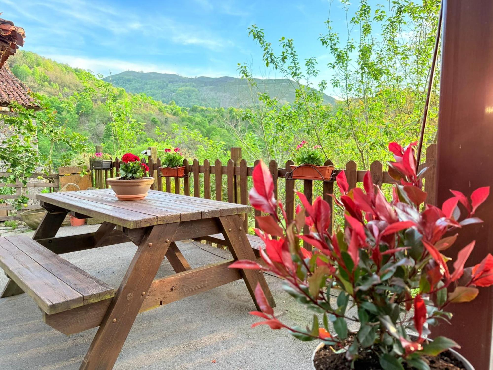 Ferienwohnung El Portiellu Cabielles Exterior foto